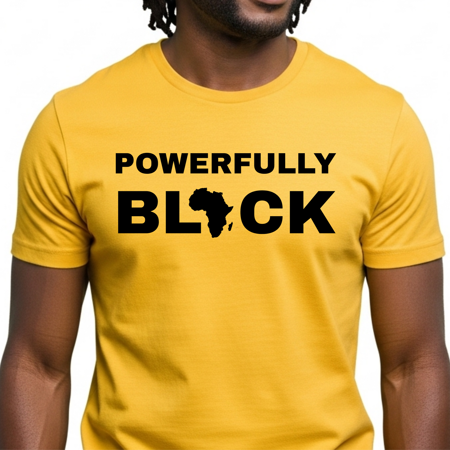 POWERFULLY BLACK TEE